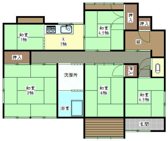 １階間取