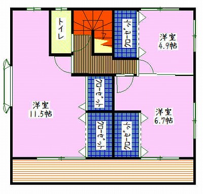 ２階間取